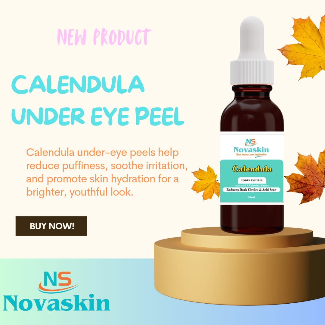 Calendula under eye peel