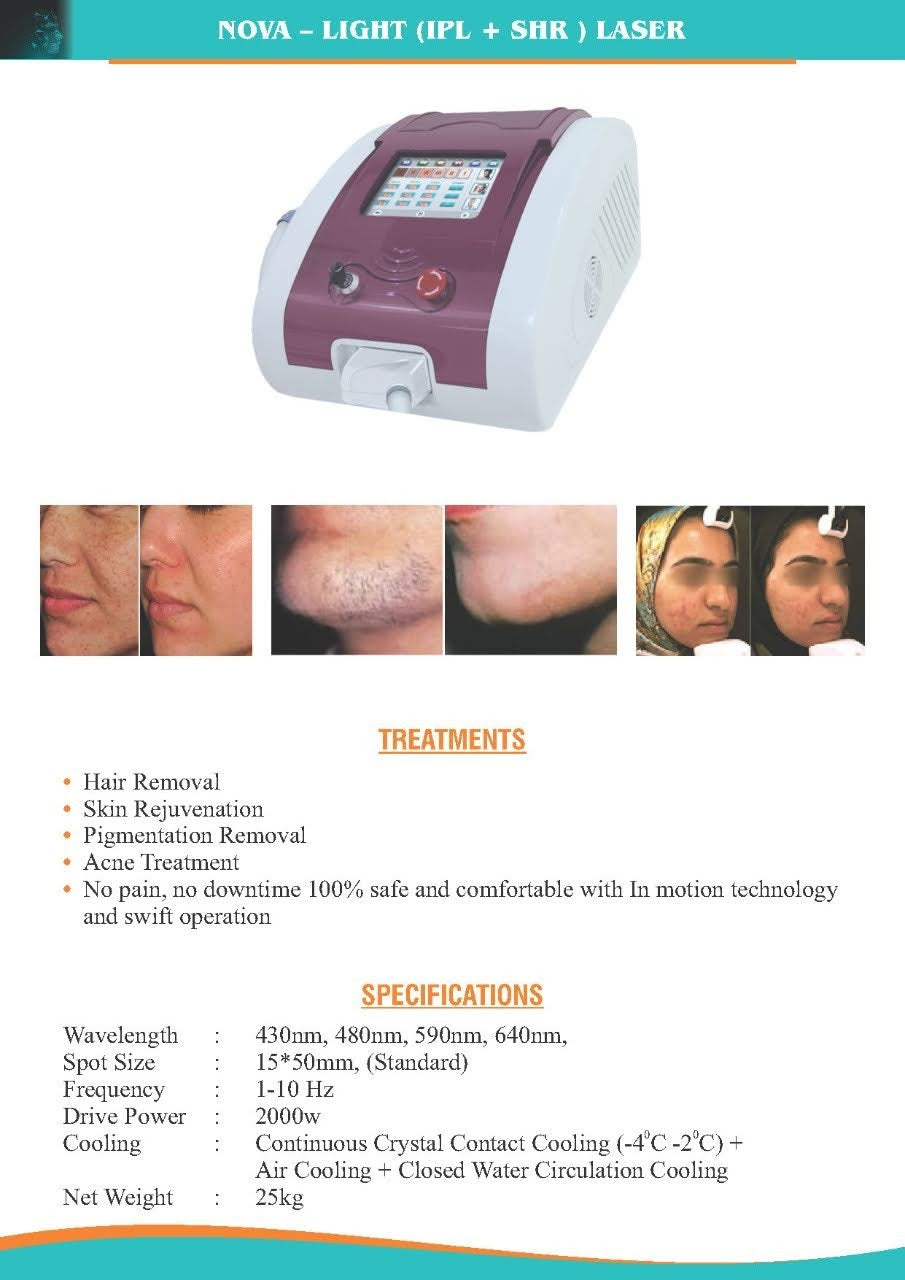 IPL SHR Hair Removal Laser Machine